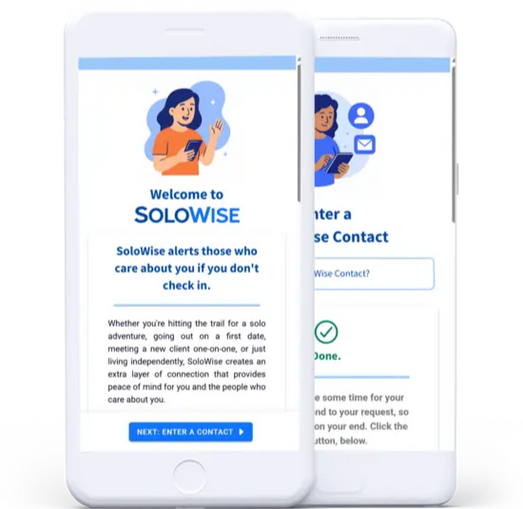 The SoloWise Personal Safety Check-In Process The SoloWise Personal Safety Check-In Process